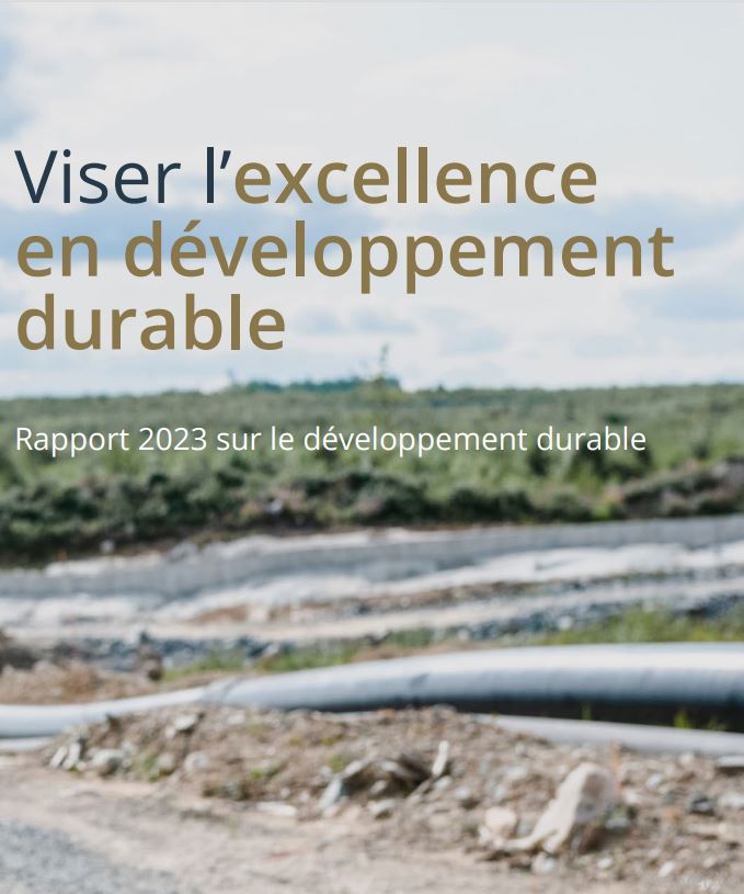 Rapport 2023 sur le développement durable